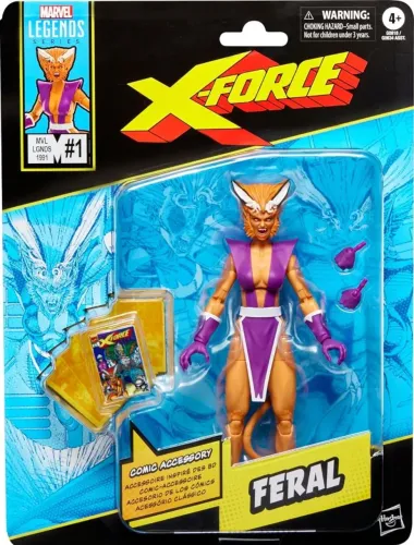 Feral X-force Mini Comic Marvel Legends - Lacrado
