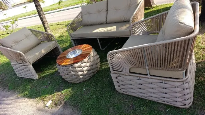 CONJUNTO DE VARANDA GOURMET NOVO