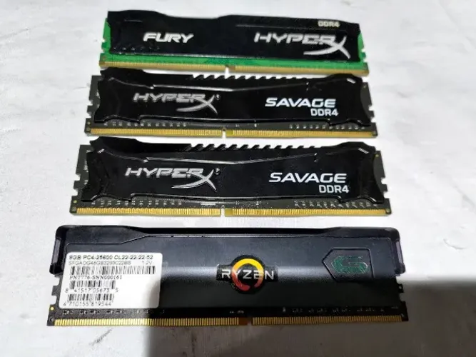 MEMORIA DDR 4 DE 8 GIGAS 350 CADA