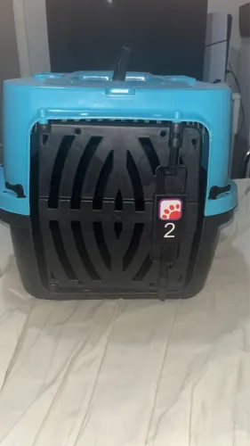 Caixa de transporte para cachorro filhote 