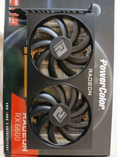 Placa de vídeo RX6600 (Leia a descrição)