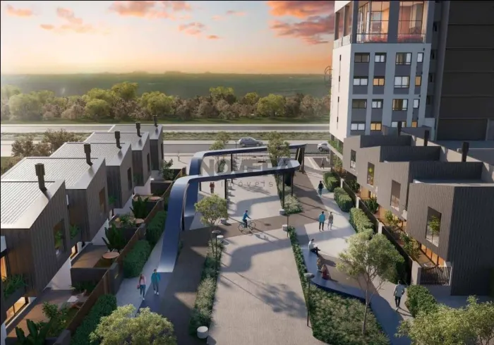 Apartamento com vista eterna para o amanhecer no Aurora do Parque UNA