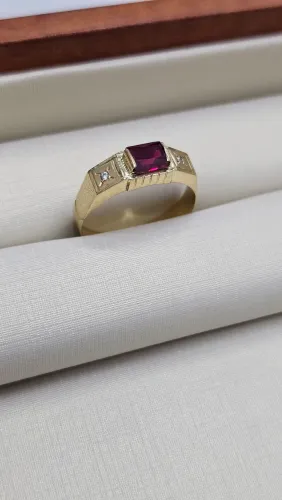 Anel de Formatura Ouro 18K