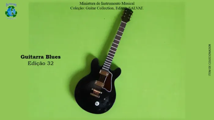 Coleção Guitar Collection, editora SALVAT, edições 32, 33, 42 e 68, com Revista.