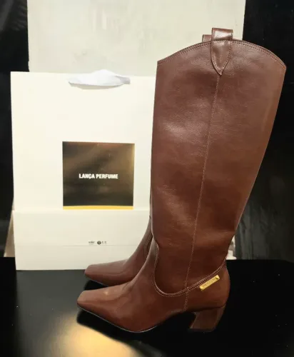 Bota Lanca Perfume Western cano longo 