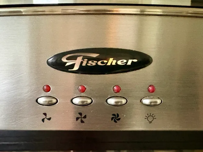 Coifa de parede Fischer Talent Inox e Vidro