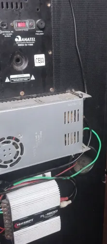 Vendo caixa de som projetinho montado