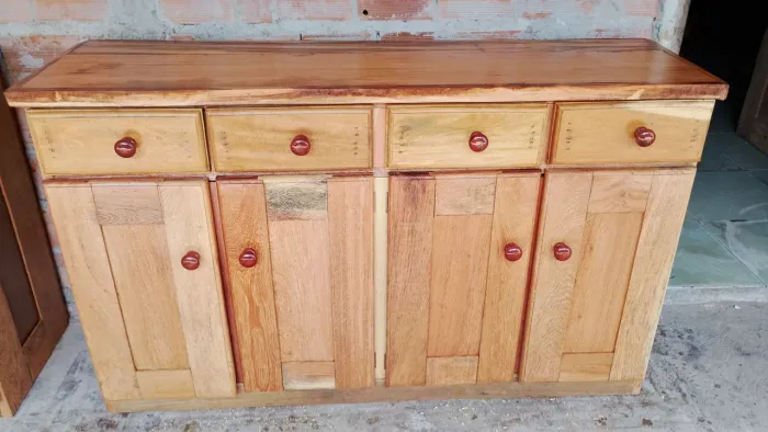 BALCÃO DE COZINHA DE 4 PORTAS