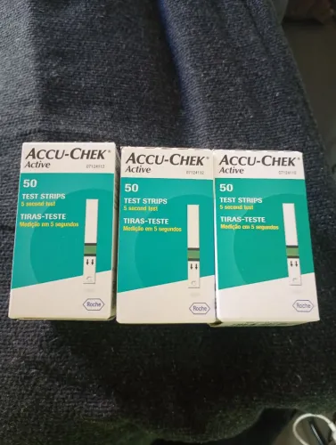 Fita glicêmica 120 reais 3 caixas