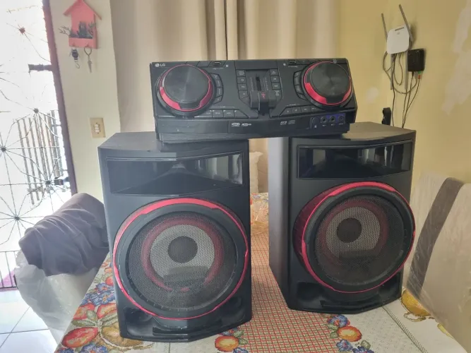 Mini System LG Xboom CJ87 bluetooth 1800W 