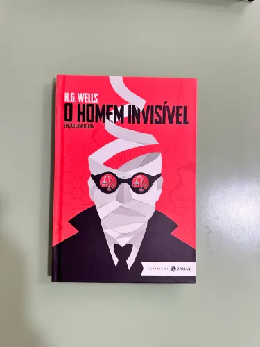 Livro o homem invisível - clássicos Zahar