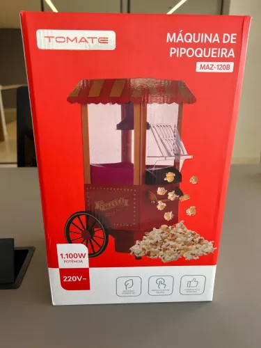 Pipoqueira retrô portátil