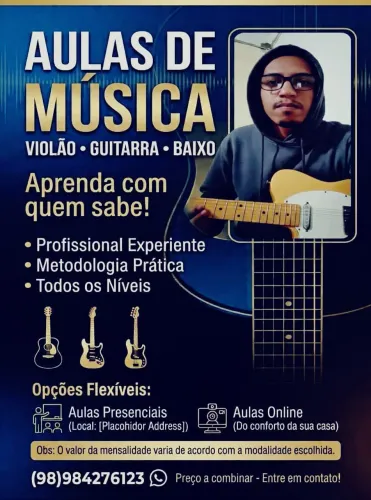 Aulas de música 