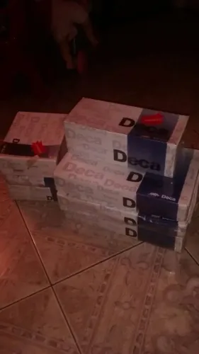 Misturador DECA Banheiro parede 1/2 d volta mecanismo cerâmico Izy plus