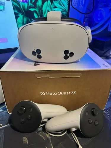Meta Quest 3S 128GB Completo com Caixa - Pouquíssimo Uso