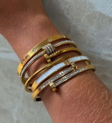 Bracelete AÇO INOXIDÁVE VIRGÍNIA