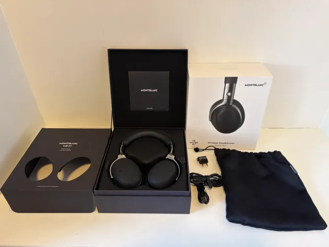 Headphone Montblanc MB 01 Original Completo na Caixa