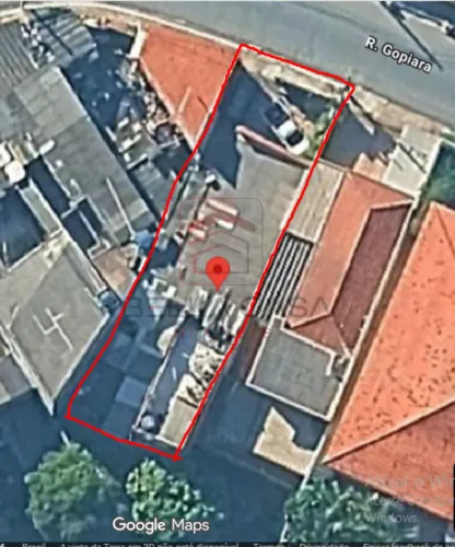 Terreno em frente ao Metrô Santa Clara, com 263 m²