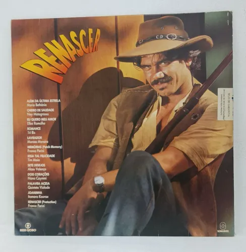 Vinil Renascer Trilha Sonora Novela