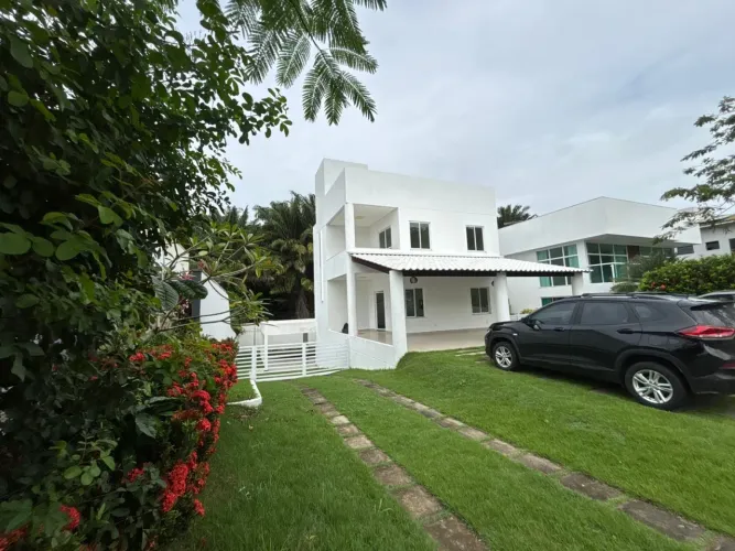 Casa em Condomínio para Locação em Camaçari, Alphaville (Abrantes), 3 dormitórios, 1 suíte
