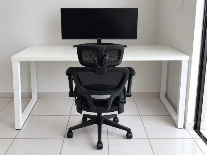 Kit Setup Completo | Monitor LG 34? + Mesa 130x60 + Cadeira