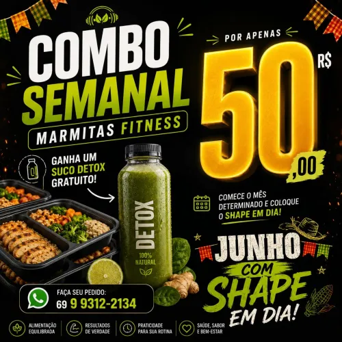 Marmitas saudáveis congeladas
