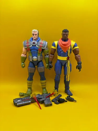 Marvel Legends x-men 97 Cable e Bishop
