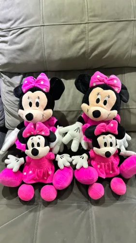 Tapete rosa mais minnie
