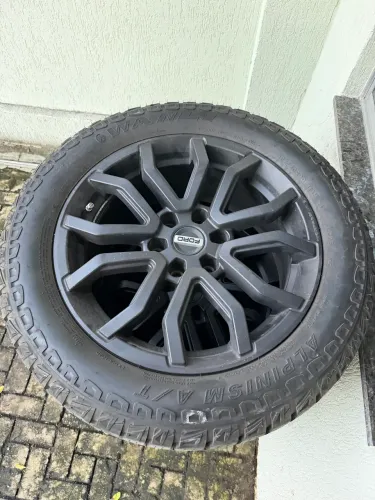 Rodas aro 20 Ranger Hilux s10 6x139 com pneus 285 50 20