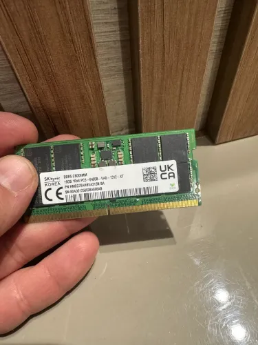 Memória Notebook DDR5, 16Gb 6400Mhz com 3 meses de garantia - Em até 18x