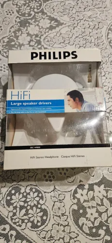 Fone philips sbc hp800 hi-fi estéreo com caixa