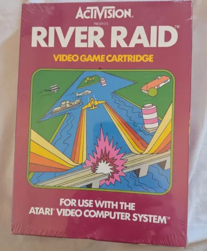 river raid atari jogo lacrado nib
