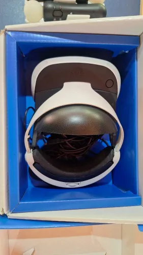 PlayStation VR PS4 + 2 PS Move + 2 Jogos + Caixas e Cabos - Funcionando 100%