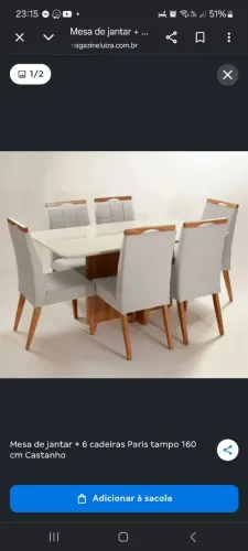Mesa 6 lugares 