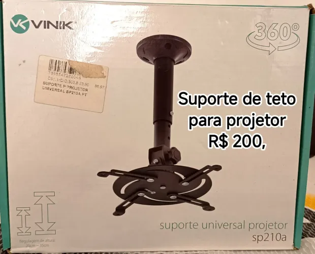 Suporte para Projetor (Teto)