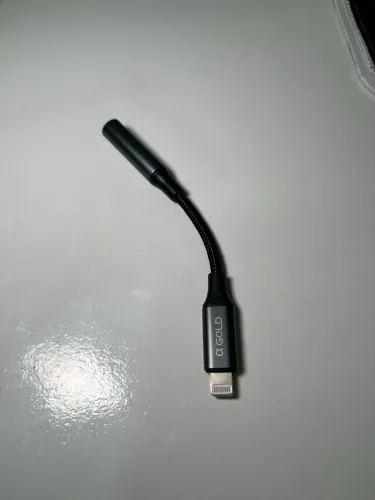 Cabo Adaptador de Fone Ouvido Lightning P2 P3 Compatível Com iPhone