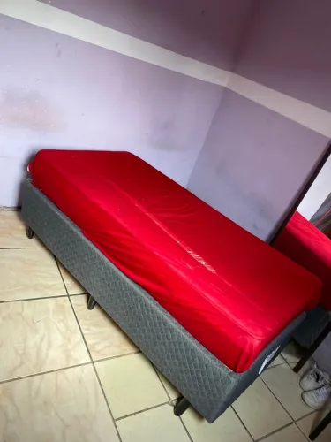 Cama box de solteiro