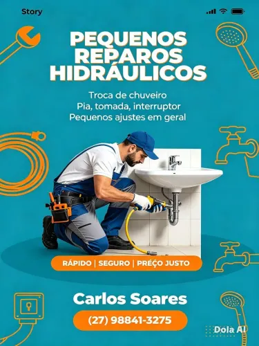 Faço pequeno reparos