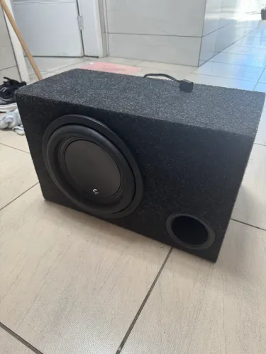 Subwoofer falcon, caixa trapézio