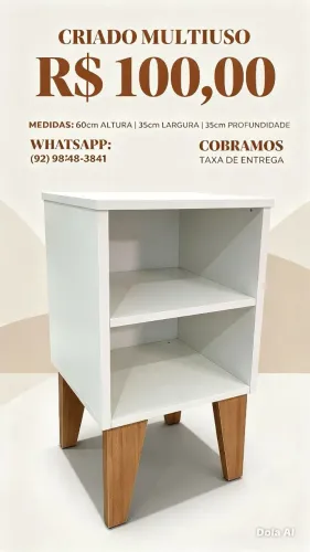 CRIADO MUDO NA PROMOÇÃO