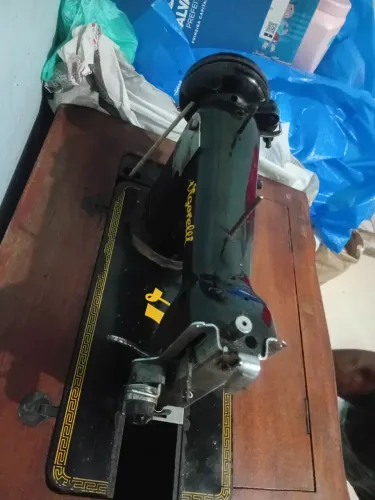 Máquina de custura vigorelli de pedal