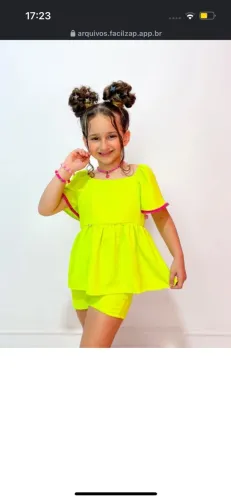 Conjunto Infantil TAM 4, 6 e 8