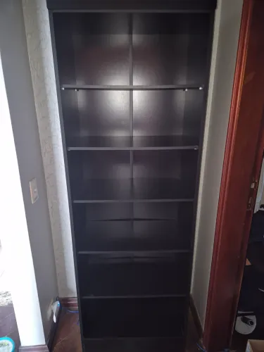 Estante de livros seminovo preto