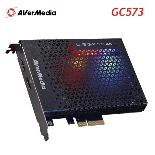 Placa de captura AVerMedia GC573 Live Gamer 4K - 4K60 HDR10 - RGB - Zero (Openbox)