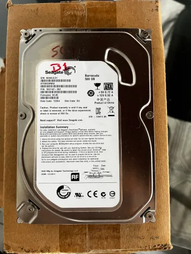 HD 500GB SEAGATE PARA PC E DESKTOP