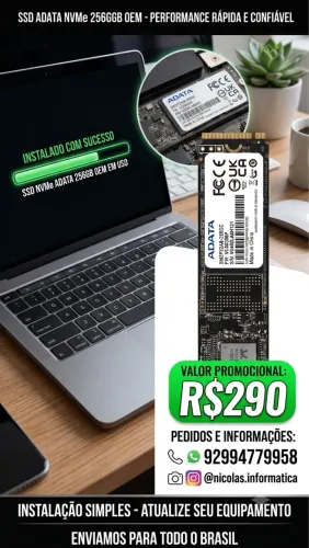 SSD nvme 256 adata