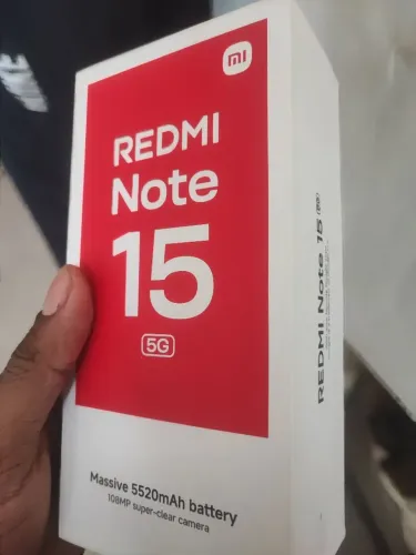 Redmi note 15 5g único dono 1 e meio de uso 