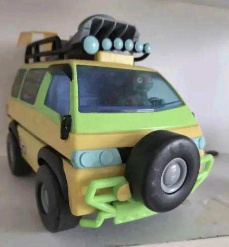 forgao de brinquedo com controle remoto dos ninjas