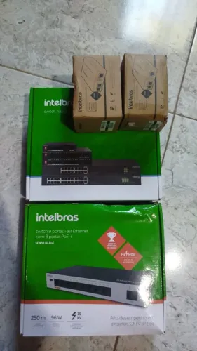 SWITCH POE-CONVERSOR DE MIDIA-RACK3U