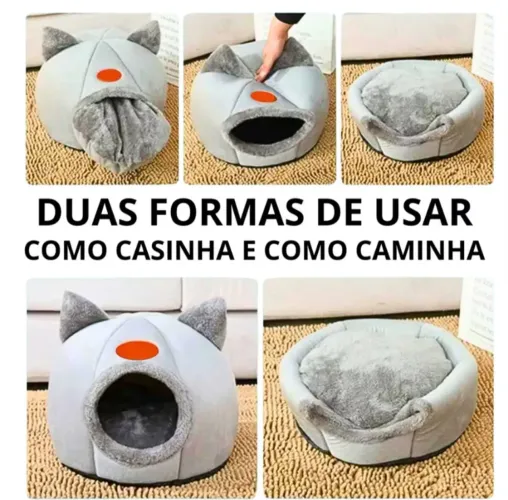 Casa Cama Tipo Toca Para Gato